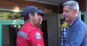 Cordillera | Arcioni calificó como «impecable» el trabajo del personal abocado al incendio