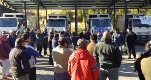 Esquel | Municipales siguen con la medida de fuerza por la falta de indumentaria de trabajo