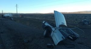 Esquel | Impresionante choque en Ruta 40