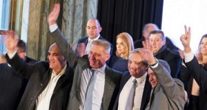 Arcioni presente en el Congreso Nacional Bancario: “Apostamos por Alberto y por Cristina”