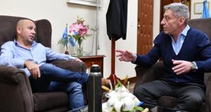 Chubut | Luego de los rumores de distanciamiento: Arcioni y Sastre se reunieron en Rawson