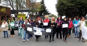 Esquel | Mujeres marcharon por el femicidio de “Cami” Figueroa