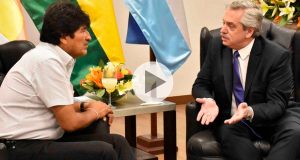 Alberto Fernández quiere darle asilo a Evo Morales: “El día que sea presidente va a ser un honor recibirlo”