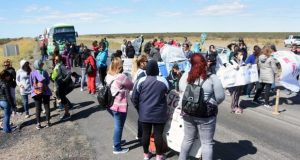 Madryn | Siguen los cortes en el acceso por Ruta 3