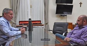 Chubut | El Gobernador y vice se reunieron ayer en Fontana 50