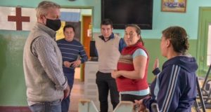 Chubut | El Gobernador visitó localidades de la Meseta Central