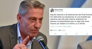 Chubut | Arcioni repudió la calificación del fiscal Rivarola: “Son aberrantes sus expresiones”