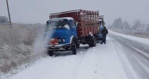 Chubut | Continúan las fuertes nevadas en la meseta y cordillera