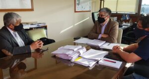 El Maitén | Currilen se reunió con Aguilera por obras para la localidad