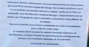 Madryn | Cerraron un corralón de materiales por un caso positivo de Covid-19