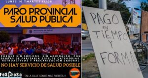 Chubut | El sector de la salud comenzó desde hoy un paro por 48 horas