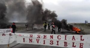 Madryn | Trabajadores estatales cortan la Ruta 3