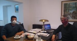 Esquel | Ongarato se reunió con Horacio Quinteros asesor del diputado Manuel Pagliaroni