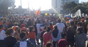Madryn | Movilizaciones en contra de la minería