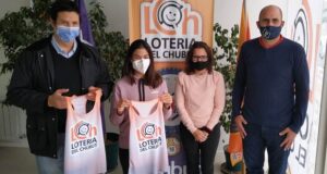 Chubut | Lotería entregó aporte económico e indumentaria deportiva a la atleta María Ayelén Diogo