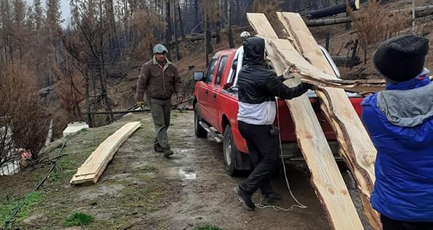 Cordillera |  Vecinos en el olvido: A tres meses de los incendios en Comarca Andina el panorama es desolador