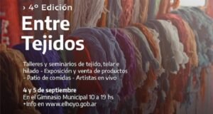 Cordillera | El Hoyo lanza el 4to festival entretejidos en la previa al aniversario del pueblo