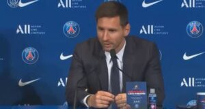 Messi presentado oficialmente en el PSG: «Estoy feliz e ilusionado»