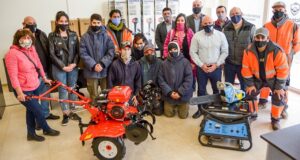 Madryn | El intendente Sastre entregó equipamiento al área de forestación por 6 millones de pesos