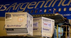Llegó un cargamento de un millón y medio de Sinopharm