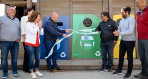 Madryn | Sastre inauguró el Ecopunto dispuesto en el Muelle Piedra Buena