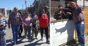 Comodoro | Linares caminó por distintos barrios acompañado por los vecinos