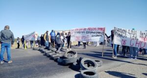 Chubut | Trabajadores de pesca cortan el acceso sur a Puerto Madryn
