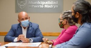 Madryn | Vecinos del barrio Perón fueron recibidos por el Intendente Sastre