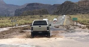 Chubut | Las fuertes lluvias causaron problemas en toda la provincia