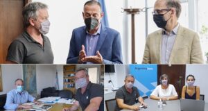 Cordillera | El intendente Pol Huisman gestiona en Buenos Aires obras para El Hoyo