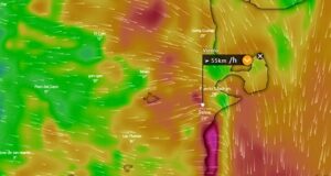 Chubut | Lanzan un alerta por fuertes ráfagas de viento en la provincia desde este martes