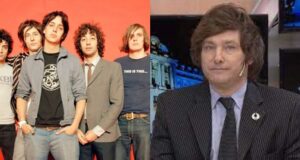 En México confundieron a Javier Milei con un integrante de «The Strokes»