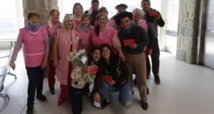 Bariloche | Sele Vera donó un millón de pesos a las Damas de Rosa del Hospital Zonal