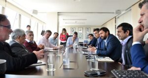 Chubut | 14 intendentes de la provincia fueron recibidos en Buenos Aires por el ministro de Turismo Matías Lammens