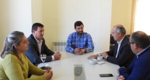 Cordillera | Castro se reunió con el intendente de Trevelin Héctor Ingram