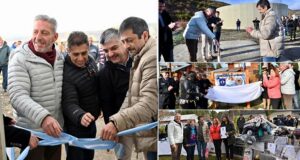Cordillera | Arcioni en Cholila: El Gobernador Inauguró obras, firmó convenios para la construcción de viviendas y la oficina de Turismo y Pesca