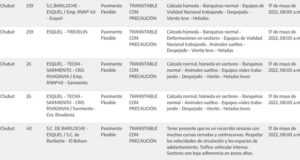 Cordillera | Piden precaución al circular por la ruta Nº259 que une Esquel y Trevelin