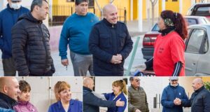 Madryn | Gustavo Sastre recorre los barrios de la ciudad para dialogar con los vecinos