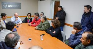 Madryn | Sastre recibió a los representantes de distintas asociaciones sindicales locales