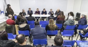 Comodoro | Luque recorrió el barrio Roca y se reunió con las nuevas autoridades de la asociación vecinal
