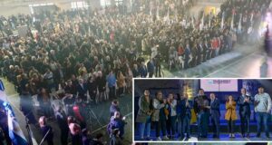 Madryn | Sastre encabezó un emotivo acto central por la conmemoración del 157° aniversario de la ciudad