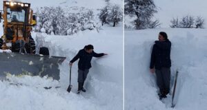 Río Pico | El intendente Diego Pérez se refirió a la intensa nevada que afecta la localidad