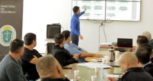 Chubut | Policía trabaja en la actualización de protocolos para el funcionamiento de los Centros de Monitoreo Urbano