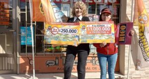 Chubut | Dos apostadores del Telebingo recibieron un total de 1.250.000 pesos en efectivo