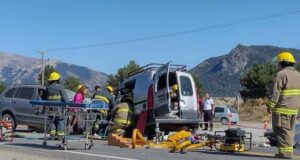 Bariloche | Dos personas murieron en un grave accidente de tránsito sobre ruta 40
