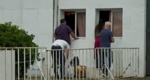 los rugbiers recibieron la última visita de sus familiares antes del veredicto