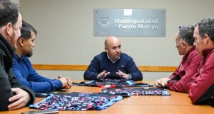 Madryn | Sastre recibió a los organizadores de la tradicional carrera de ciclismo “Vuelta ballenas”