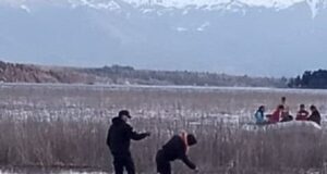 Encontraron el cuerpo de la turista que se cayó al lago Lezana en Cholila