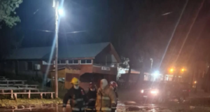 Bomberos de Cholila realizaron capacitación en primeros auxilios con simulacro