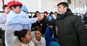 Torres acompañó el 103° aniversario de Aldea Beleiro con obras y convenios